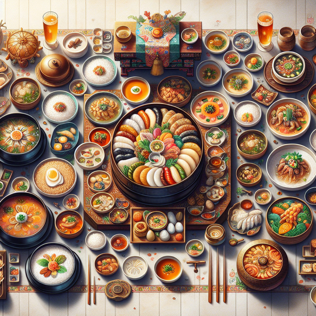 Can You Recommend Traditional Korean Dishes That Are Enjoyed During The Dongji Festival?