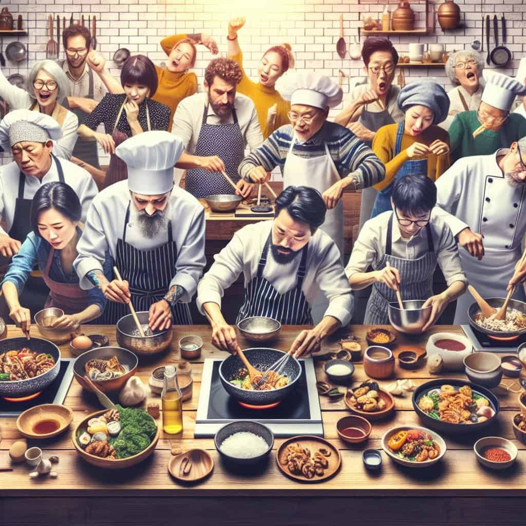 Can You Share Insights Into The Popularity Of Korean-inspired Cooking Challenges On Social Media?