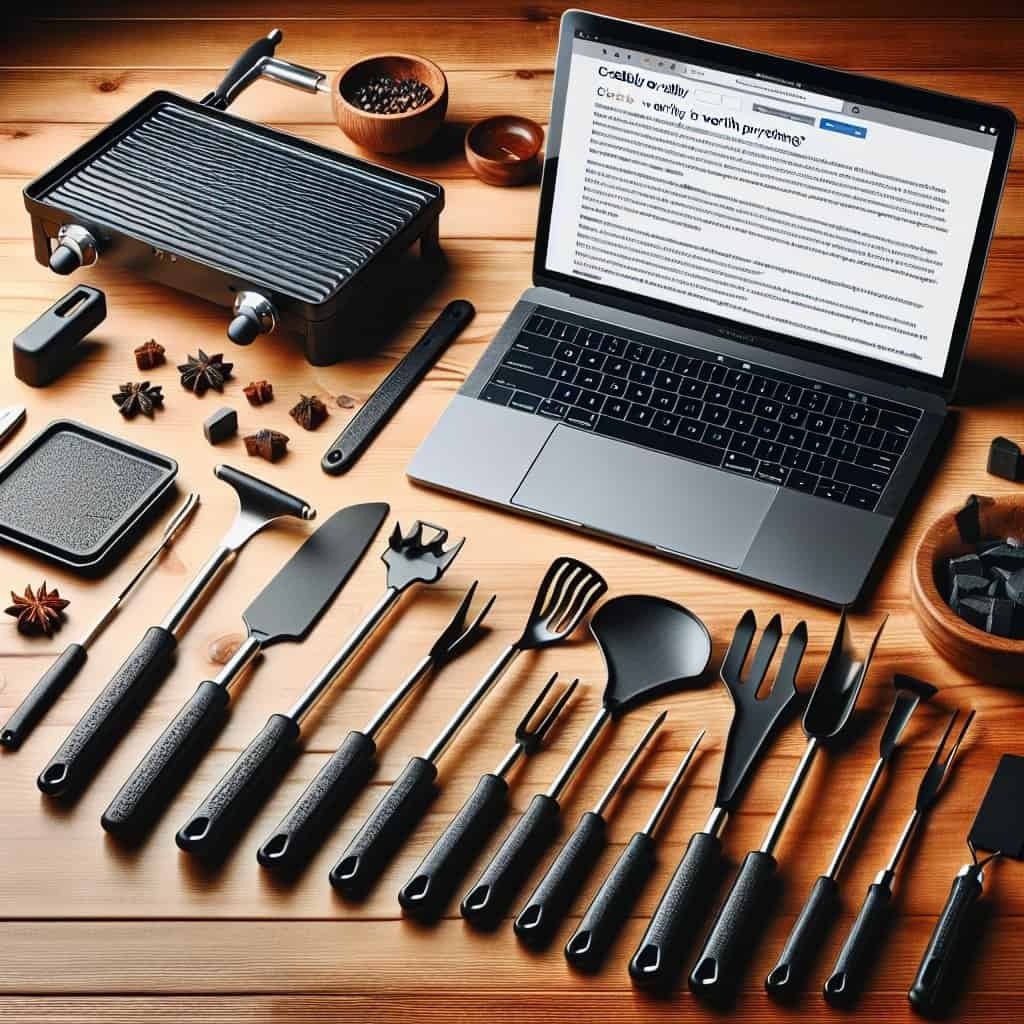 CEKEE 10PCS Blackstone Griddle Accessories Kit, Flat Top Grill Accessories Kit for BBQ and Camp Chef, Grill Spatula Set with Enlarged Griddle Spatula, Burger Press, Scraper for Outdoor BBQ Cooking