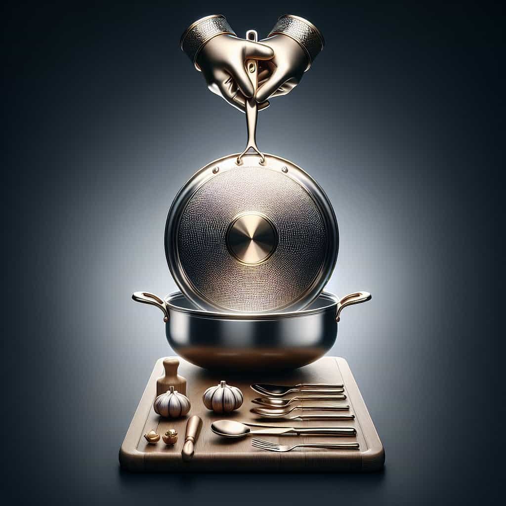 EXQUIMEUBLE cookware Metal Cooking Pot Korean Pot Small Cooking Pots Kitchen Supply Ramen Pot Cooking Pan Steel Pot Metal Kitchen Cooking Pot Wok For Stove Dry Pot Stainless steel hot pot tool