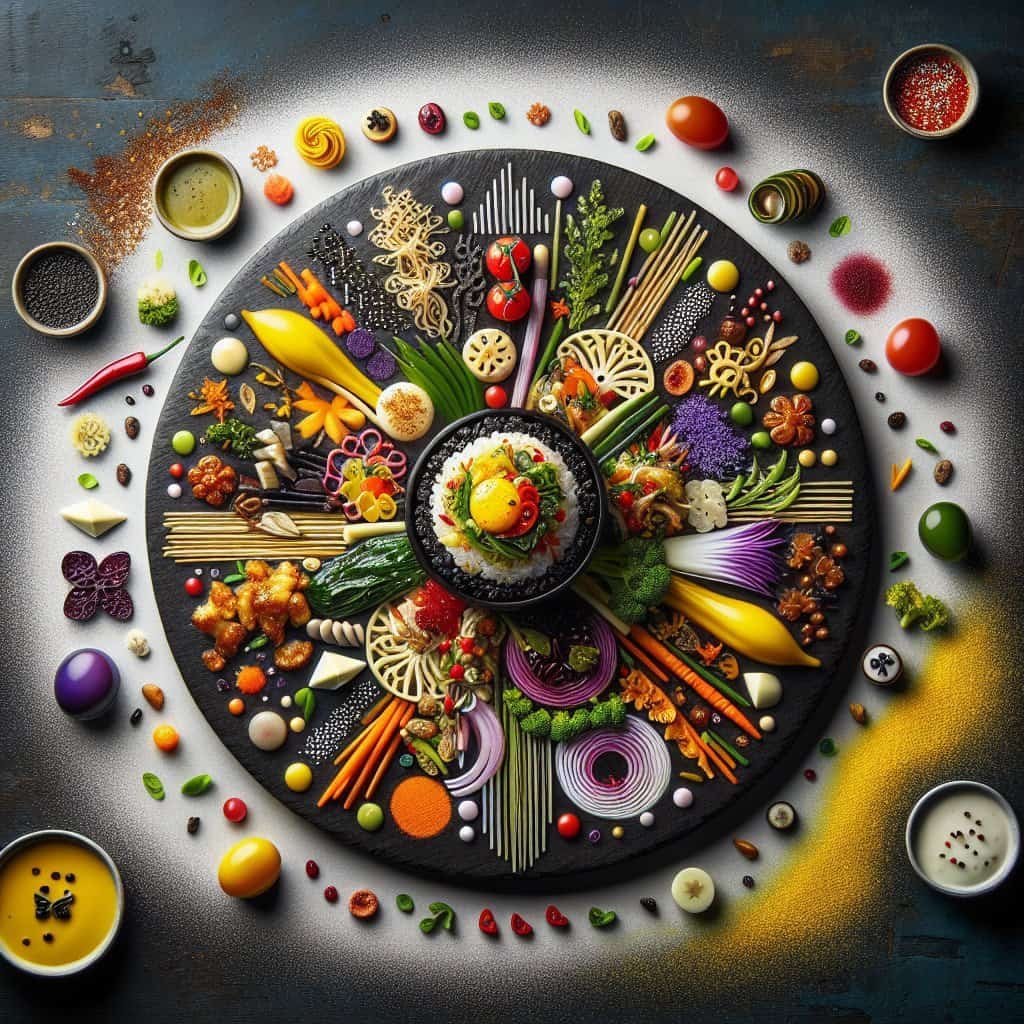 How Are Chefs Experimenting With Unique Plating Shapes And Designs In Korean Cuisine?