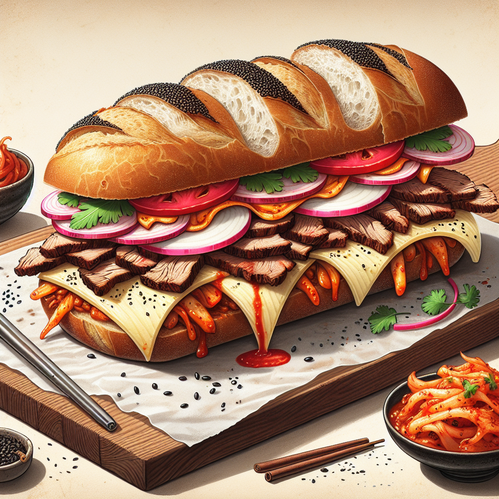 How Are Chefs Incorporating Korean Flavors Into Non-traditional Sandwiches?