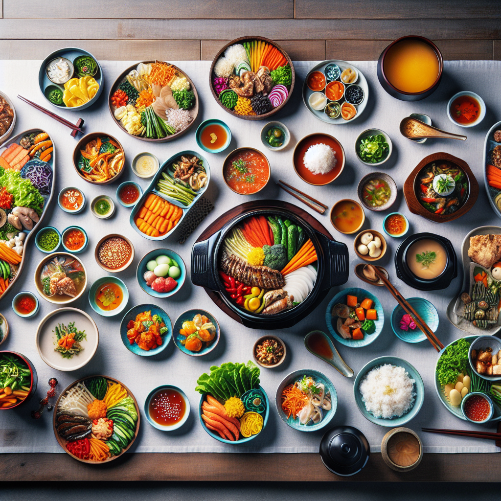 How Do Traditional Korean Meals Incorporate The Concept Of Balance?