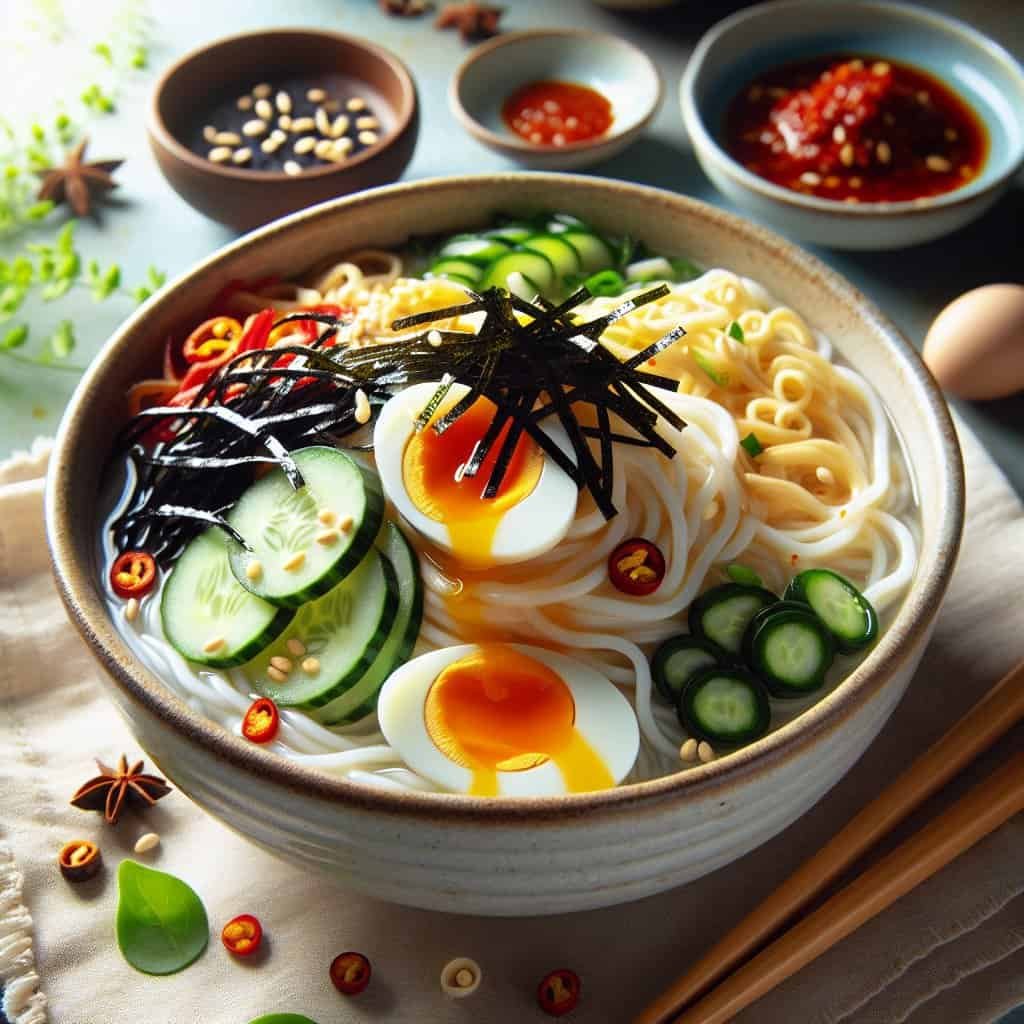How Do You Properly Prepare And Enjoy Traditional Korean Cold Noodles (naengmyeon)?