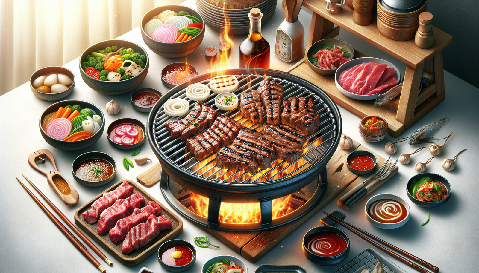 How Do You Properly Prepare And Serve Korean Barbecue At Home?