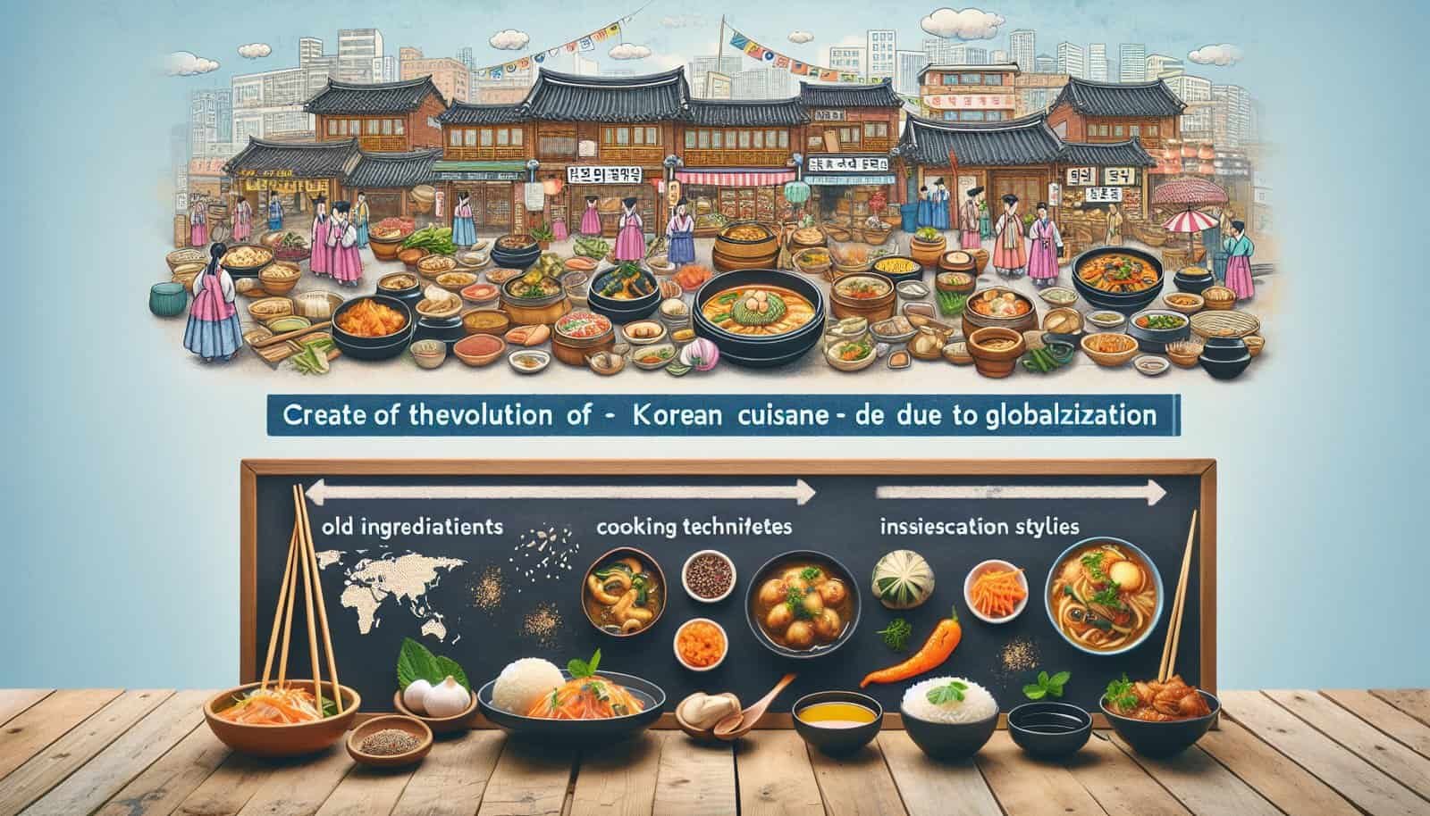 How Has Globalization Influenced Modern Korean Cooking?