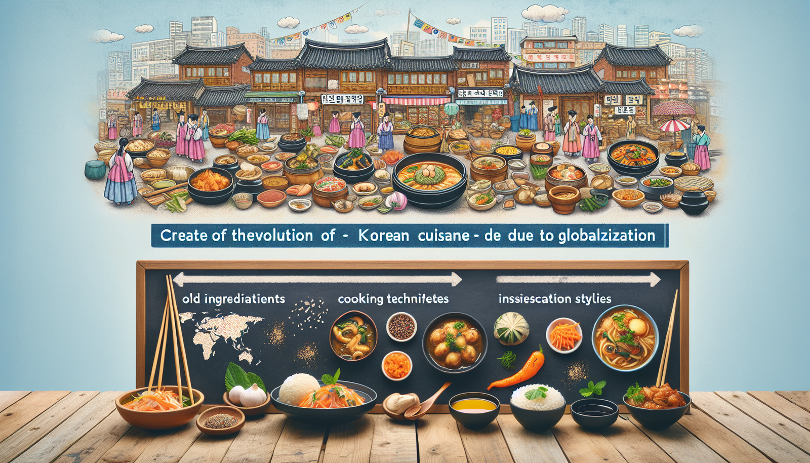 How Has Globalization Influenced Modern Korean Cooking?