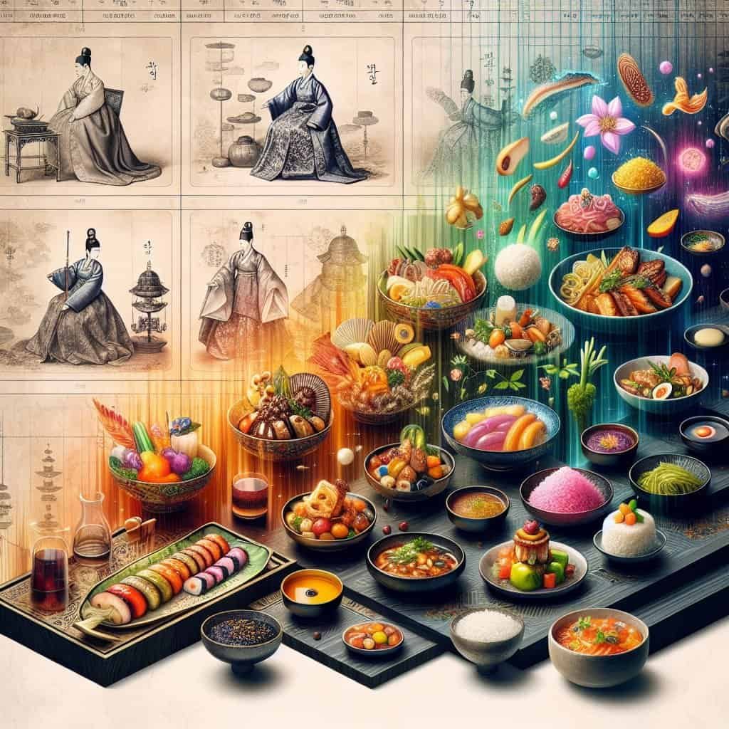 How Has Korean Royal Cuisine Influenced Modern Korean Dishes?
