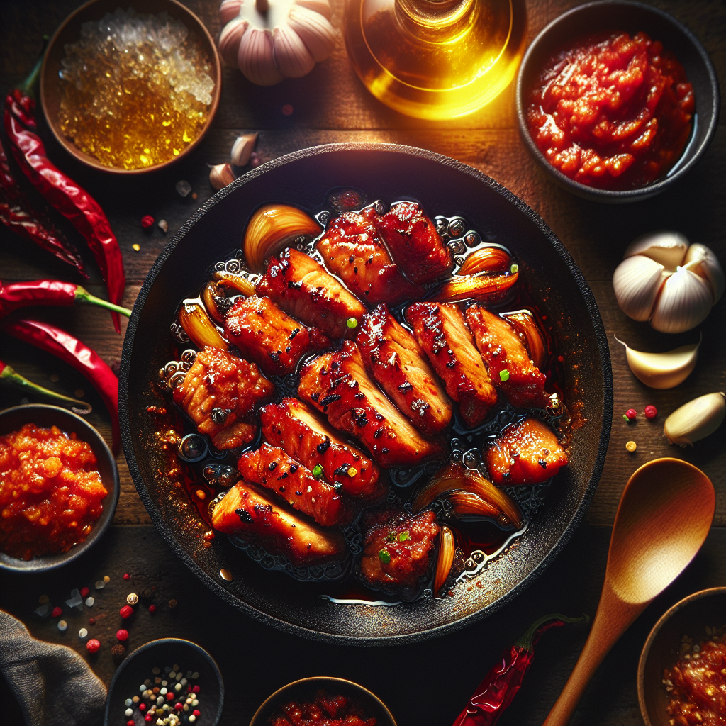 How Is Traditional Korean Spicy Stir-fried Pork (dwaeji Bulgogi) Prepared And Enjoyed?