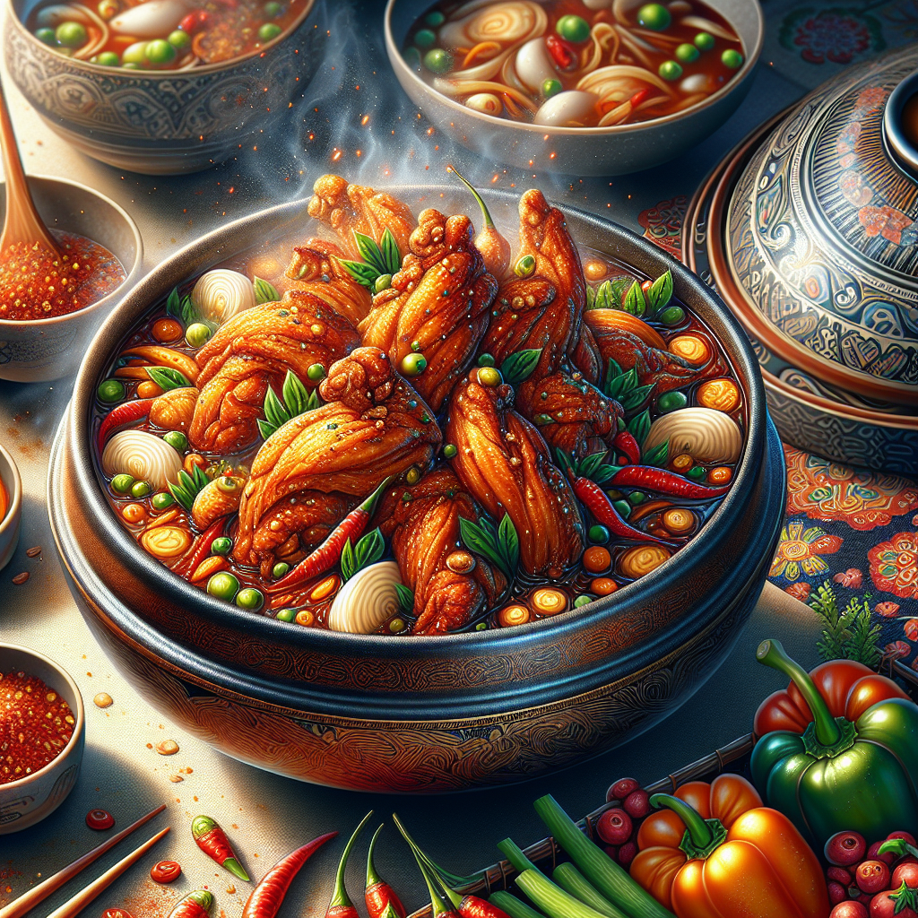 How Is Traditional Korean Steamed Chicken (jjimdak) Prepared And Enjoyed?