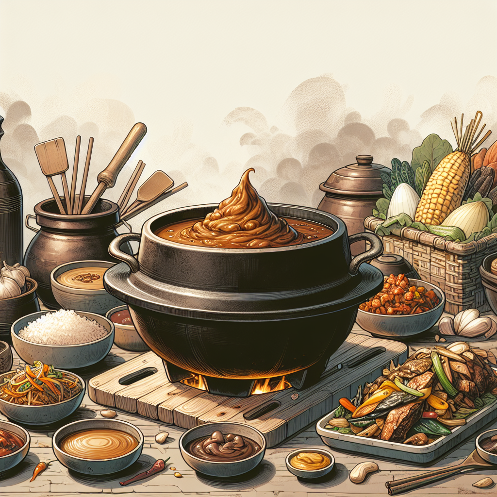 What Are Some Popular Korean Dishes That Showcase The Use Of Fermented Soybean Paste (doenjang)?