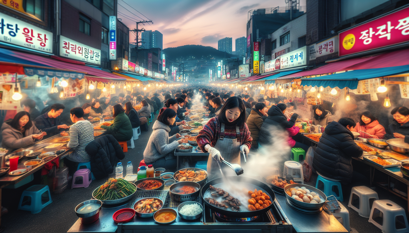 What Are Some Popular Street Food Dishes In Korea?