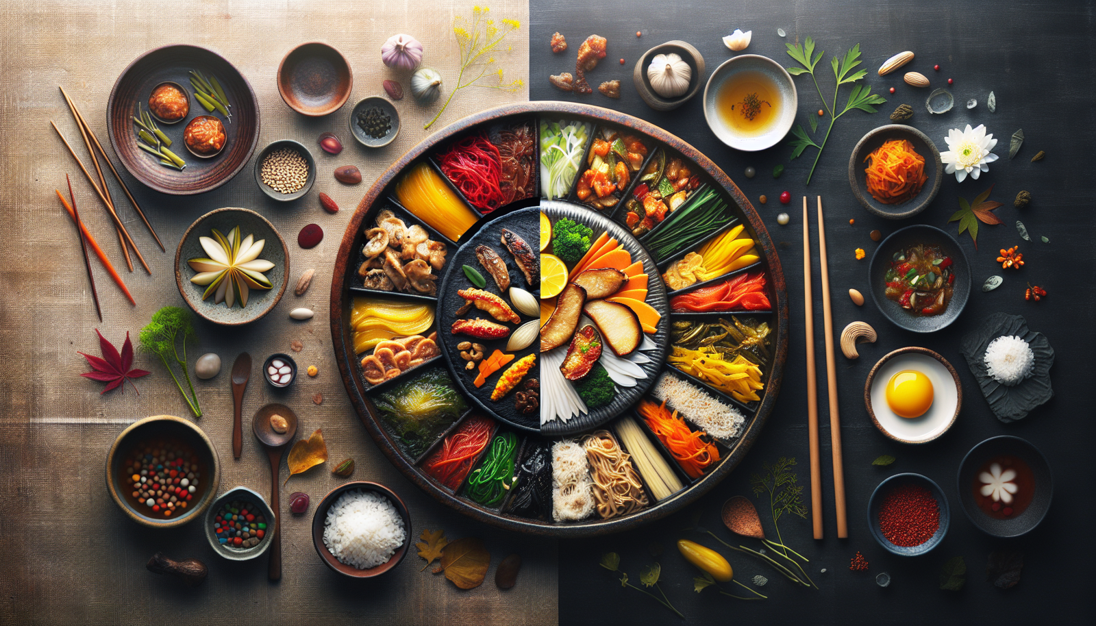 What Are The Key Differences Between North And South Korean Cooking Styles?