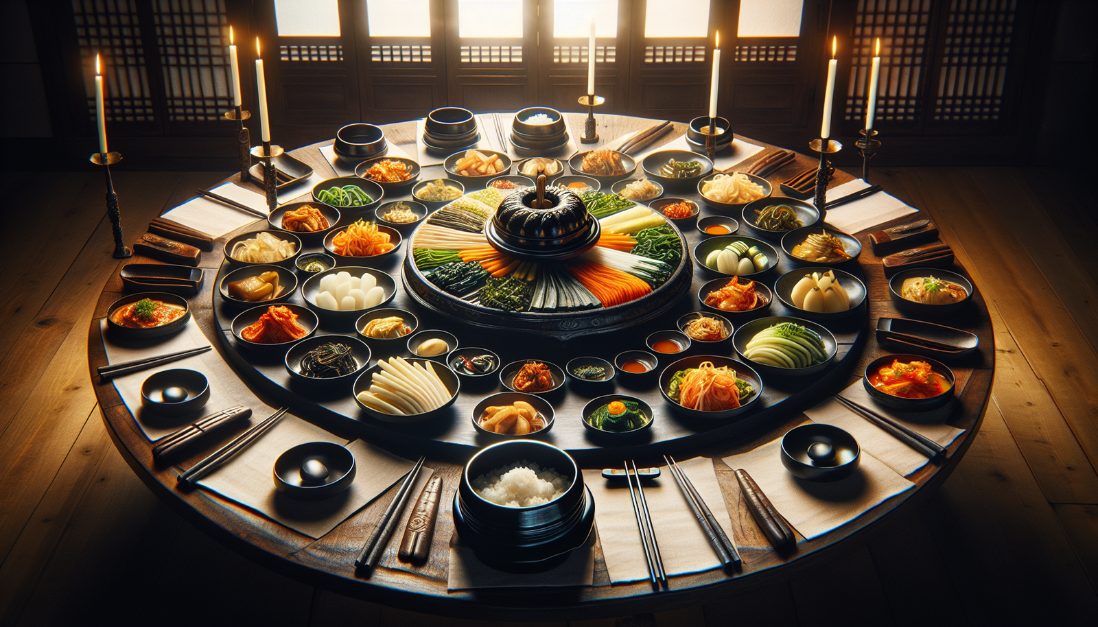 How Do You Properly Set A Traditional Korean Table?