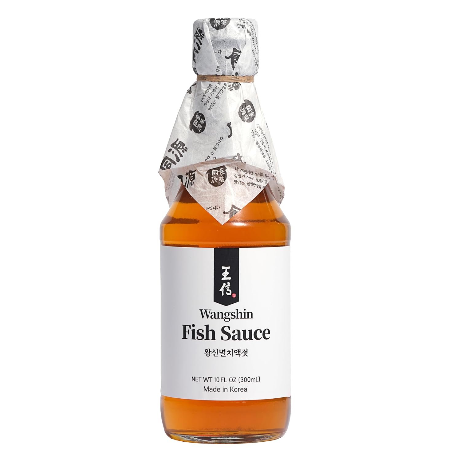Wangshin Smoked Fish Sauce (5 fl oz/Aged 2 years) - Anchovy and Salt Fermented in a Korean Traditional Clay Pot