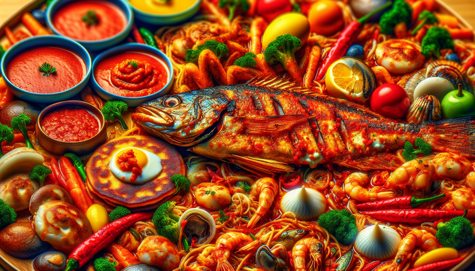 What Are Some Innovative Seafood Dishes Inspired By Korean Flavors?