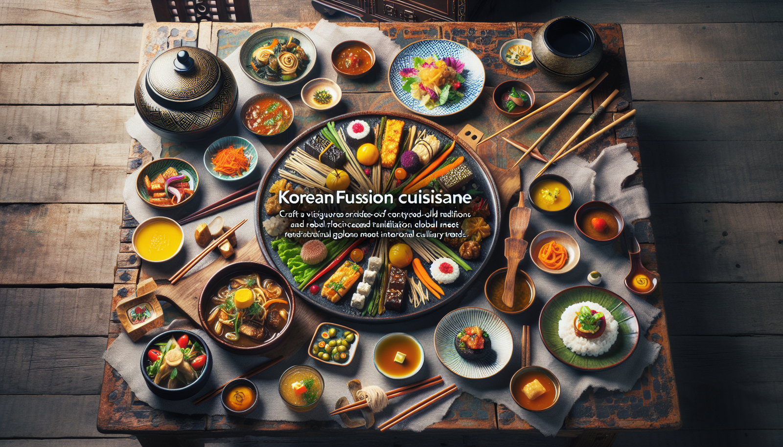 What Are The Cultural And Historical Influences On Modern Korean Fusion Cuisine?