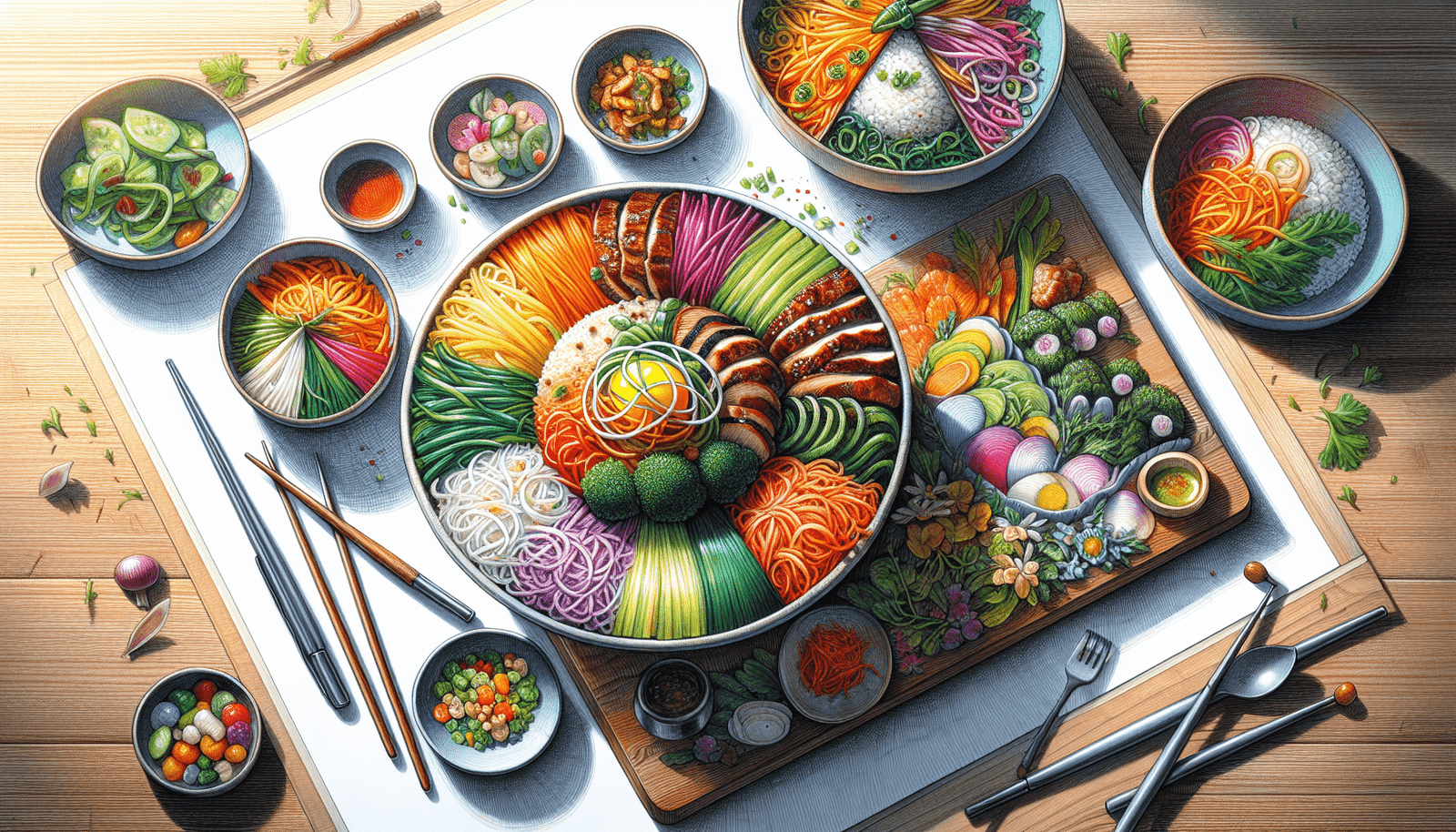 What Role Does Food Presentation And Aesthetics Play In Current Korean Culinary Trends?
