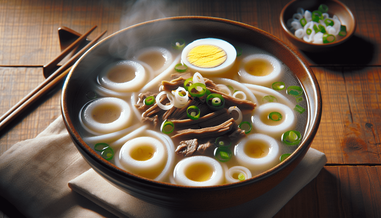 How Is Traditional Korean Rice Cake Soup (tteokguk) Traditionally Prepared And Served?