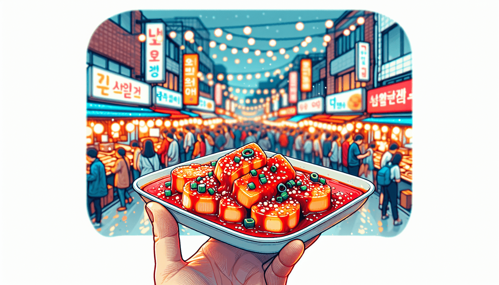 What Are Some Popular Dishes Associated With Korean Street Food Vendors?