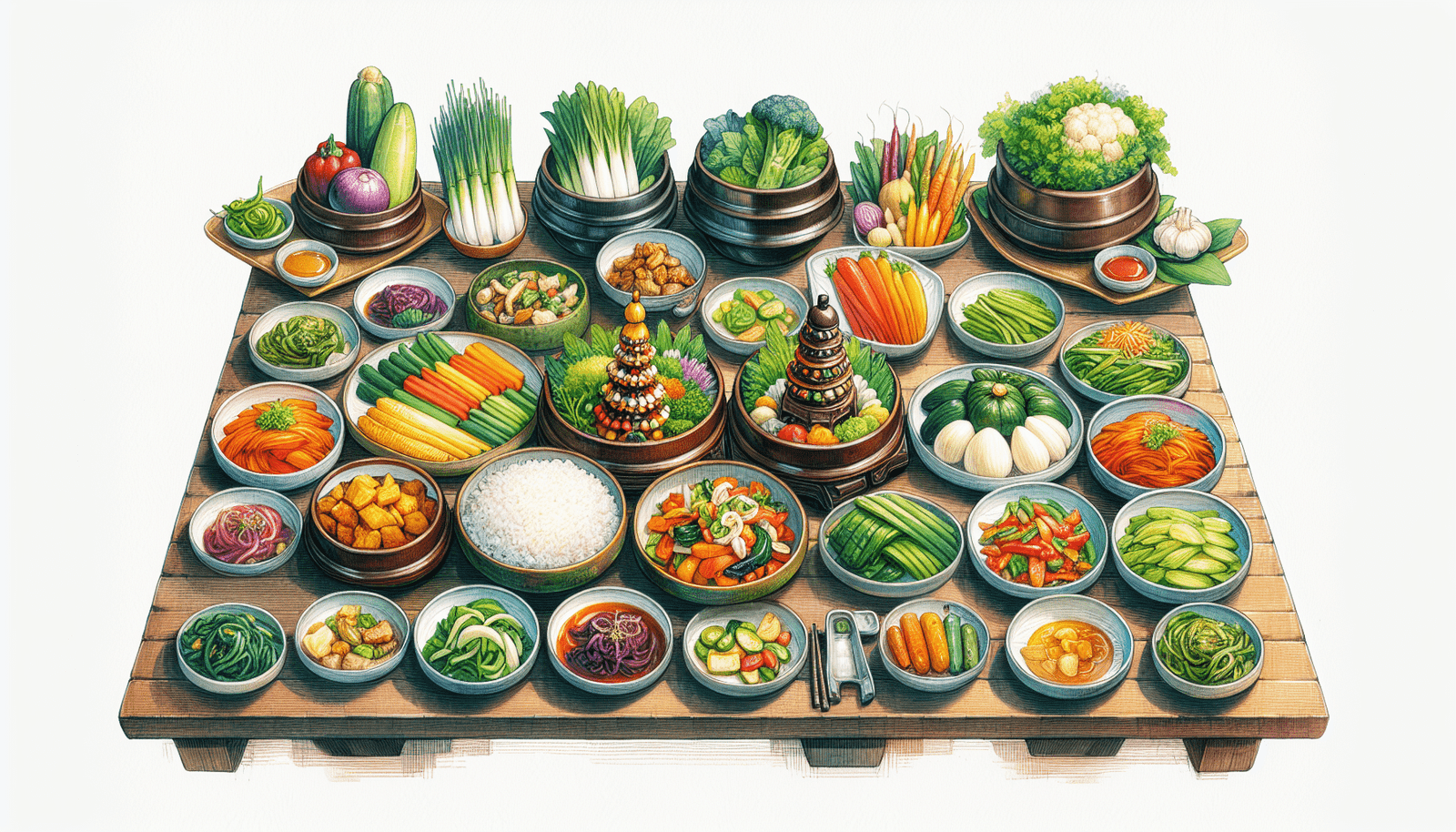 What Are Some Unique Aspects Of Korean Temple Cuisine?