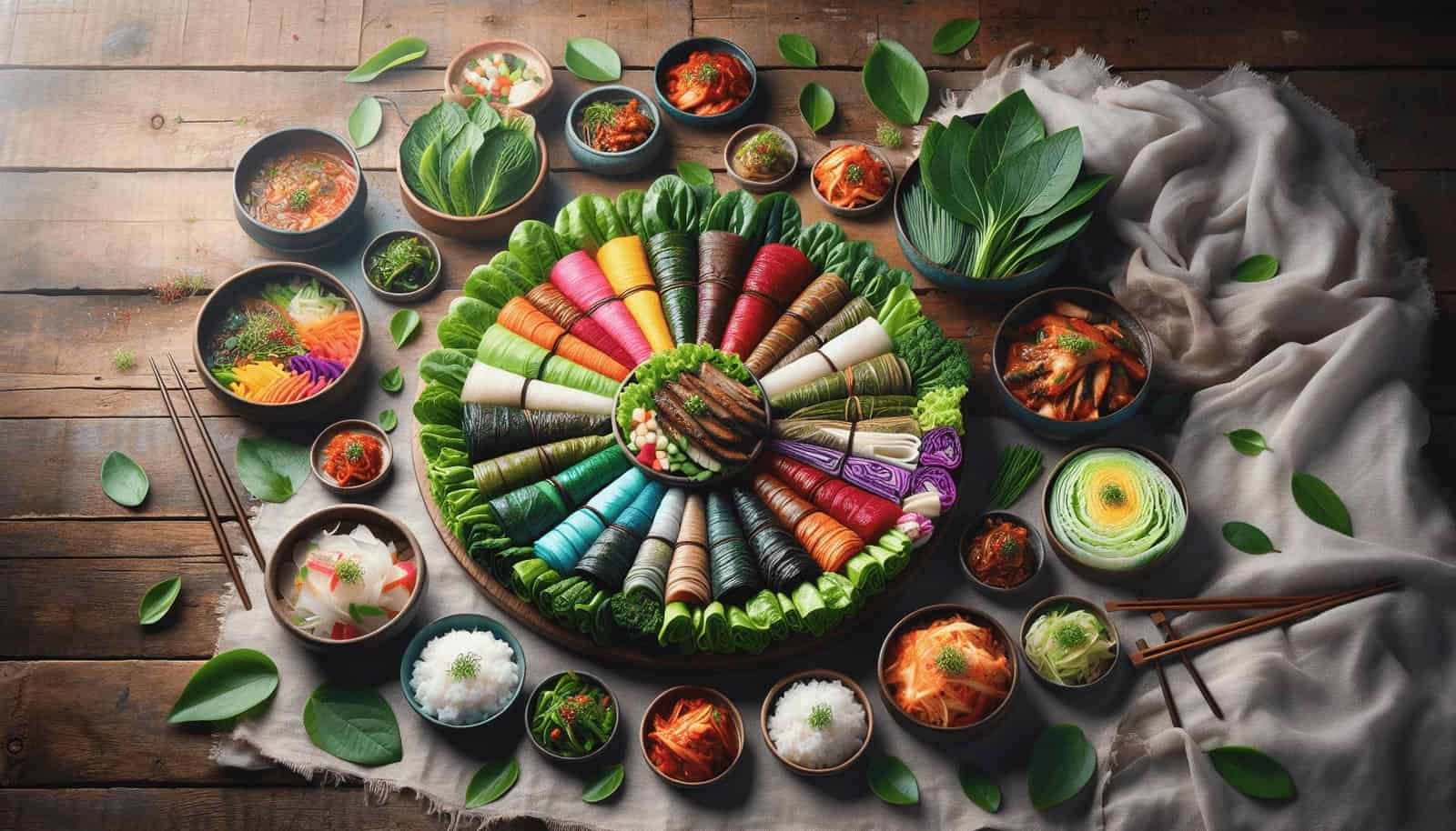 What Are The Different Types Of Traditional Korean Wraps (ssam) And Their Fillings?