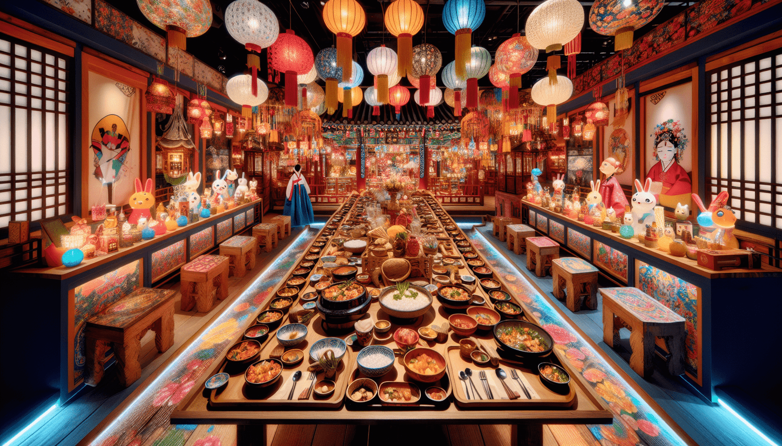 Can You Share Insights Into The Popularity Of Themed Korean Pop-up Restaurants?