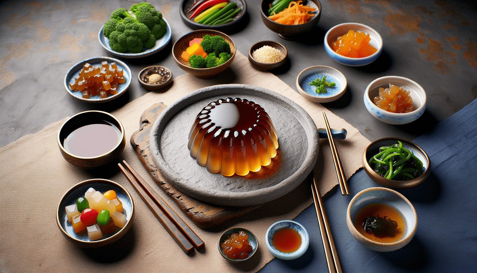 What Are Some Traditional Korean Dishes That Feature The Use Of Acorn Jelly (dotori Muk)?