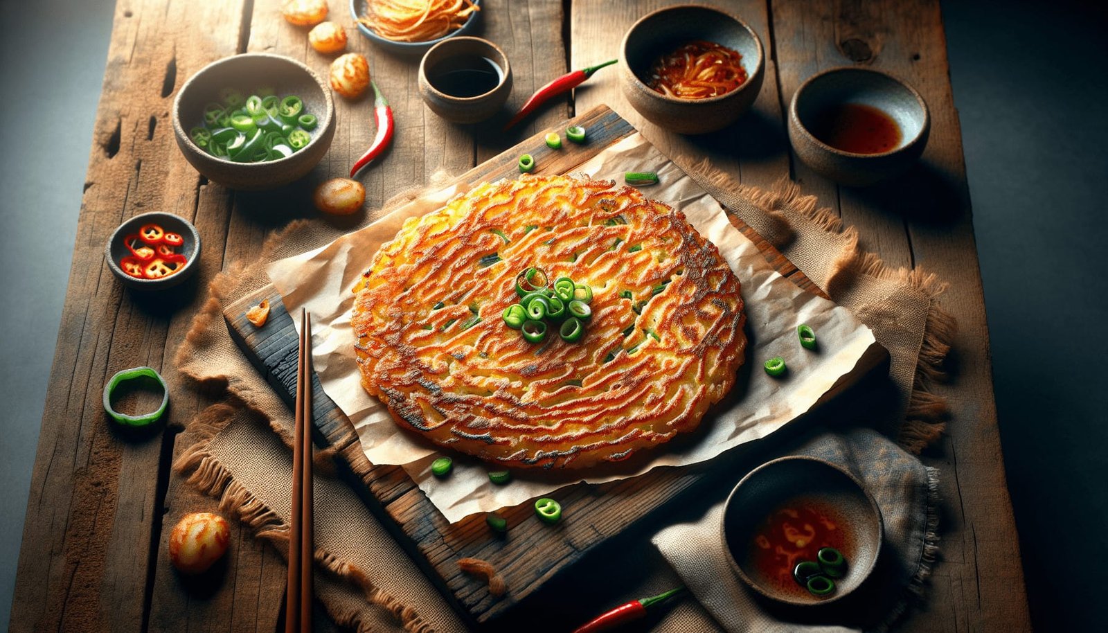 What Are The Key Ingredients In Making Traditional Korean Potato Pancakes (gamjajeon)?