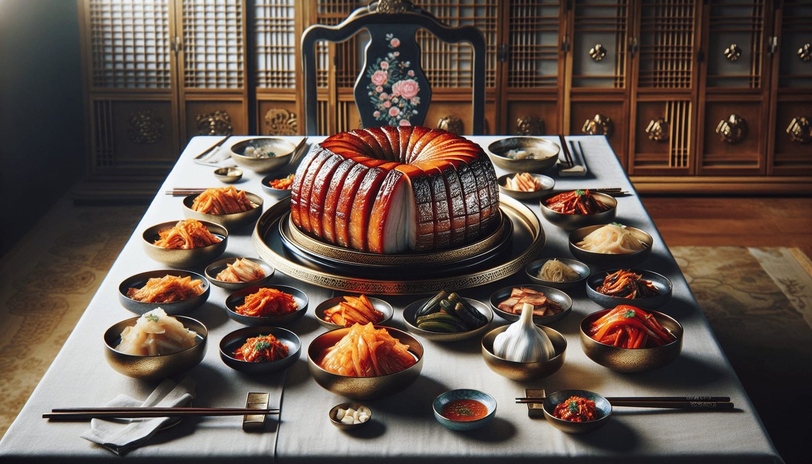 How Do You Properly Prepare And Serve Traditional Korean Steamed Pork Belly (bossam)?