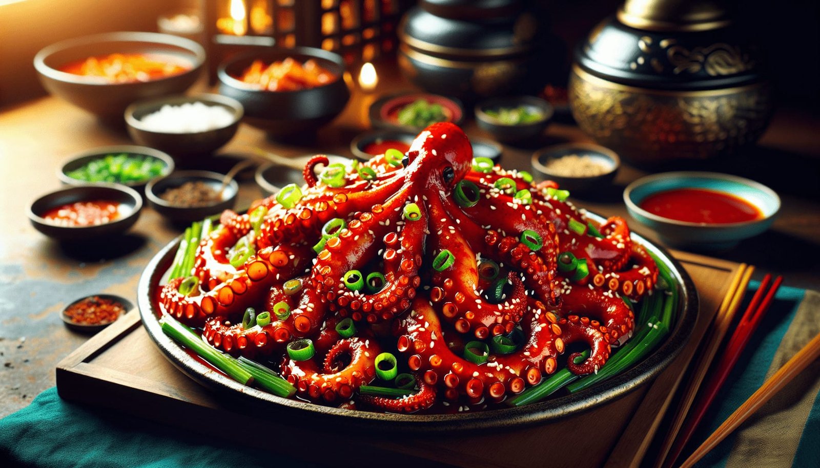 How Is Traditional Korean Spicy Octopus Stir-fry (nakji Bokkeum) Prepared And Enjoyed? How Is Traditional Korean Spicy Octopus Stir-fry (nakji Bokkeum) Prepared And Enjoyed?