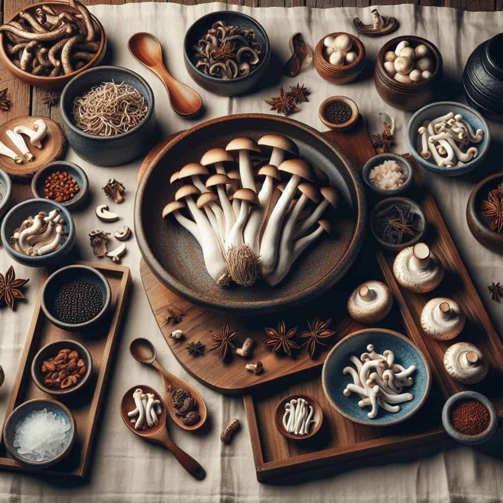 Can You Recommend Traditional Korean Dishes That Showcase The Use Of Pine Mushrooms (songi)?