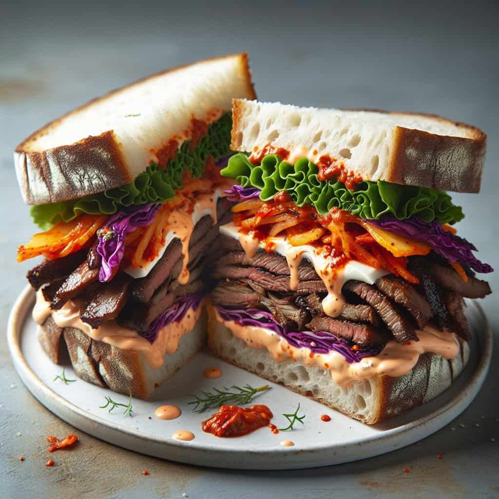 How Are Chefs Incorporating Korean Flavors Into Non-traditional Sandwiches?