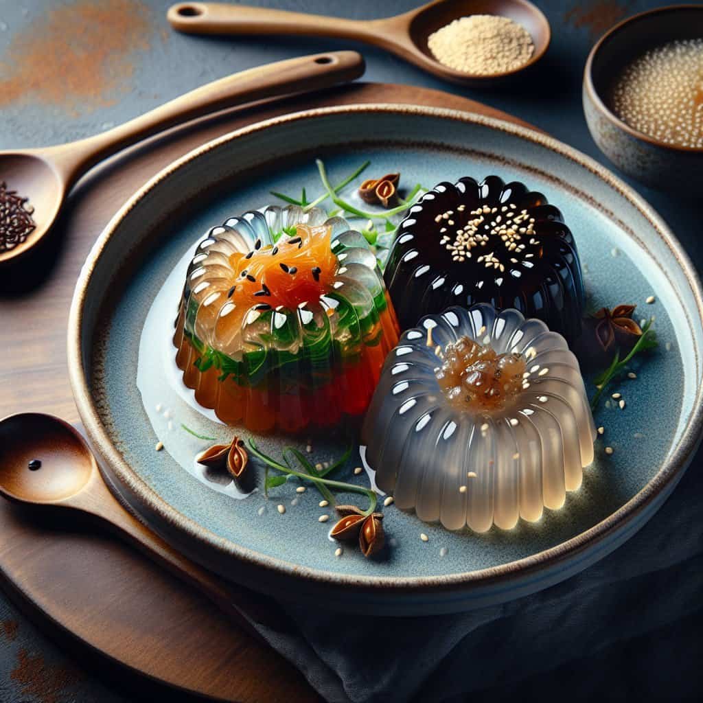 What Are Some Traditional Korean Dishes That Highlight The Use Of Arrowroot Starch (dotorimuk)?