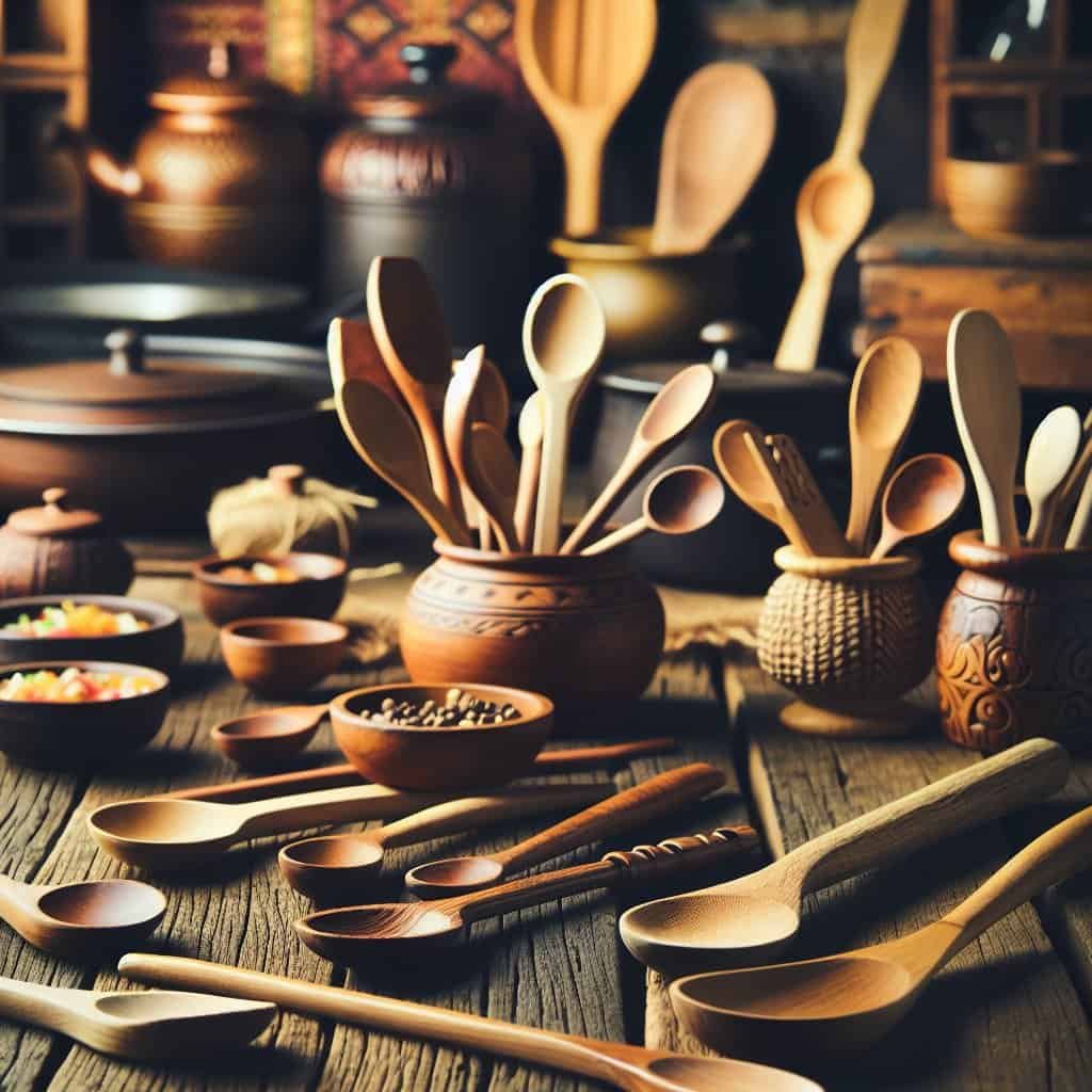 Wooden Spoons for Cooking – Wooden Utensils for Cooking Set with Holder, Spoon Rest Hanging Hooks, Teak Wood Nonstick Kitchen Cookware – Durable Set of 8pcs by Woodenhouse Wooden Spoons for Cooking – Wooden Utensils for Cooking Set with Holder, Spoon Rest Hanging Hooks, Teak Wood Nonstick Kitchen Cookware – Durable Set of 8pcs by Woodenhouse