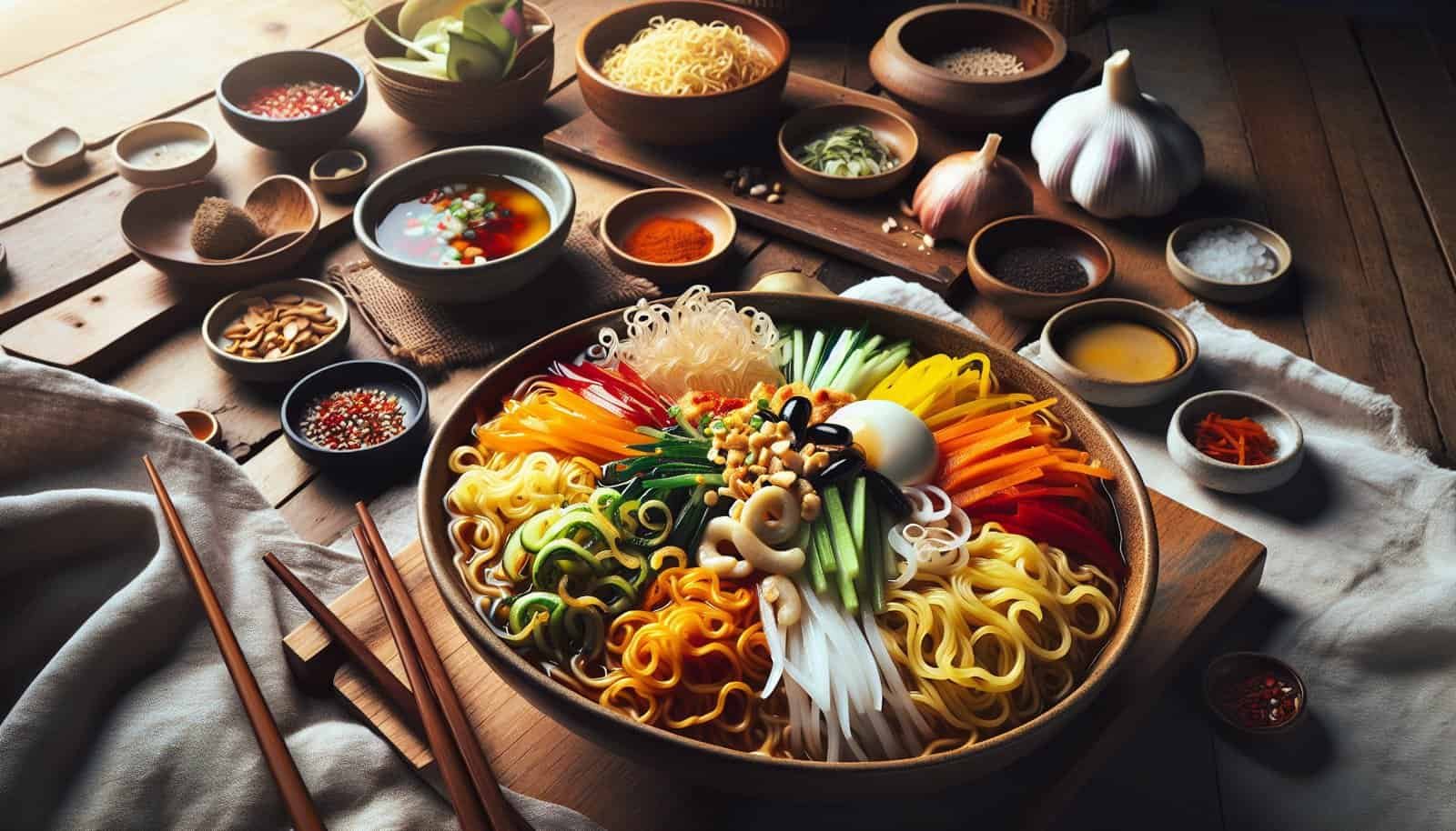 How Do You Properly Prepare And Enjoy Traditional Korean Cold Noodles (naengmyeon)?