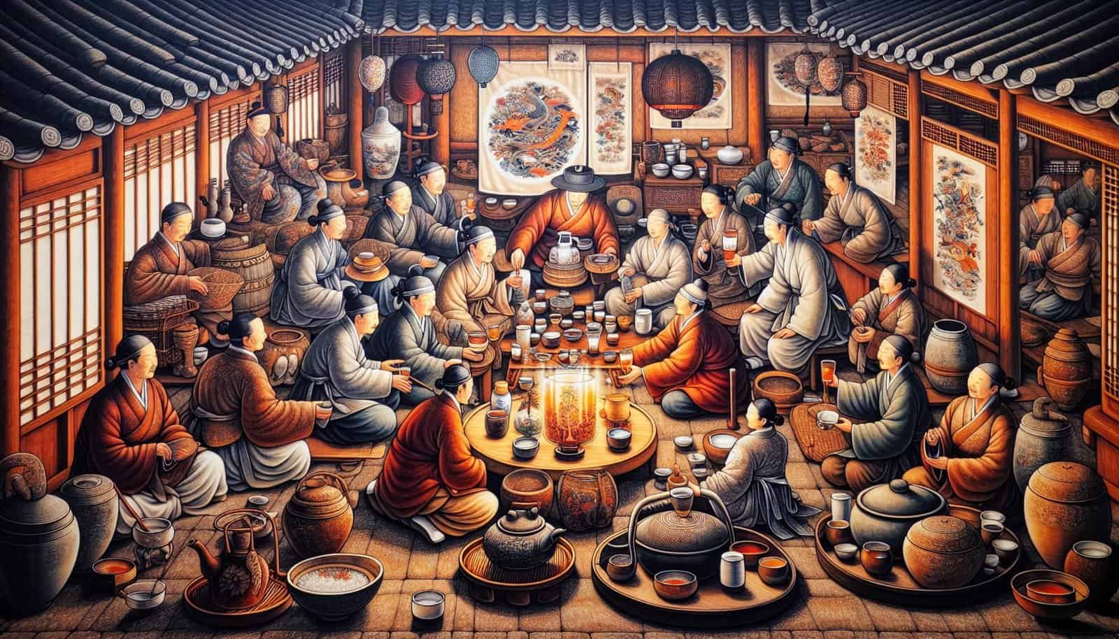 What Role Do Tea And Traditional Beverages Play In Korean Culture?