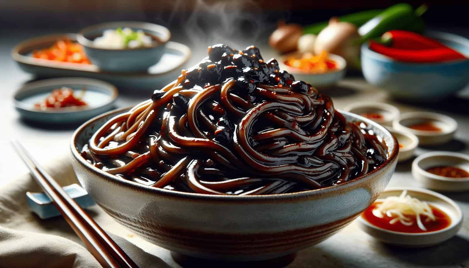 How Do You Properly Prepare And Enjoy Traditional Korean Black Bean Noodles (jajangmyeon)?