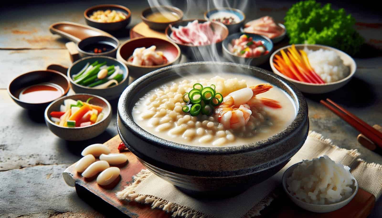 How Do You Properly Prepare And Serve Traditional Korean Porridges (juk)?