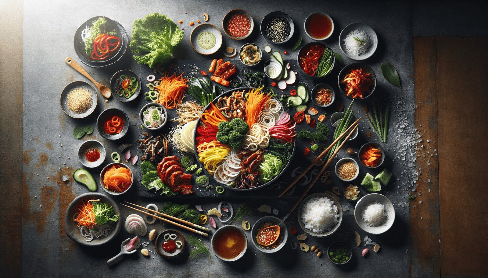 Can You Share Ideas For Deconstructed Korean Dishes With A Modern Twist?