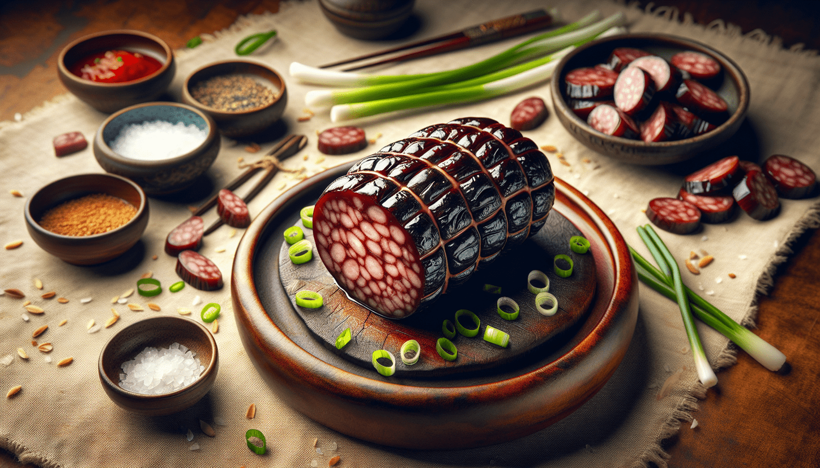 How Do You Properly Prepare And Serve Traditional Korean Blood Sausage (soondae)?