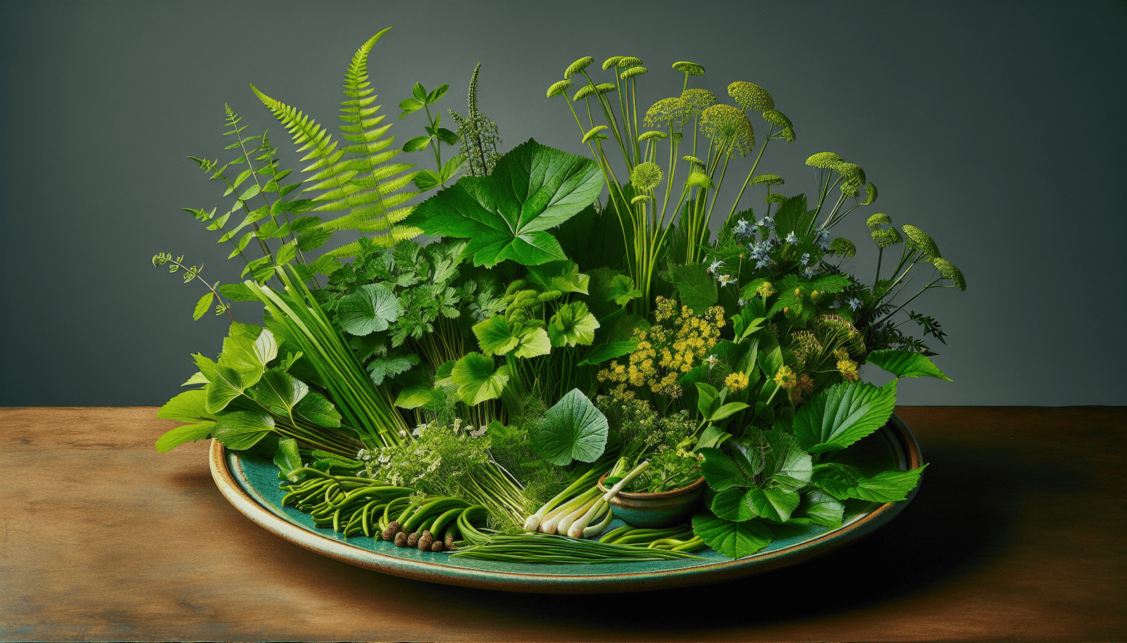 How Does The Use Of Wild Greens And Foraged Ingredients Contribute To Korean Cuisine?