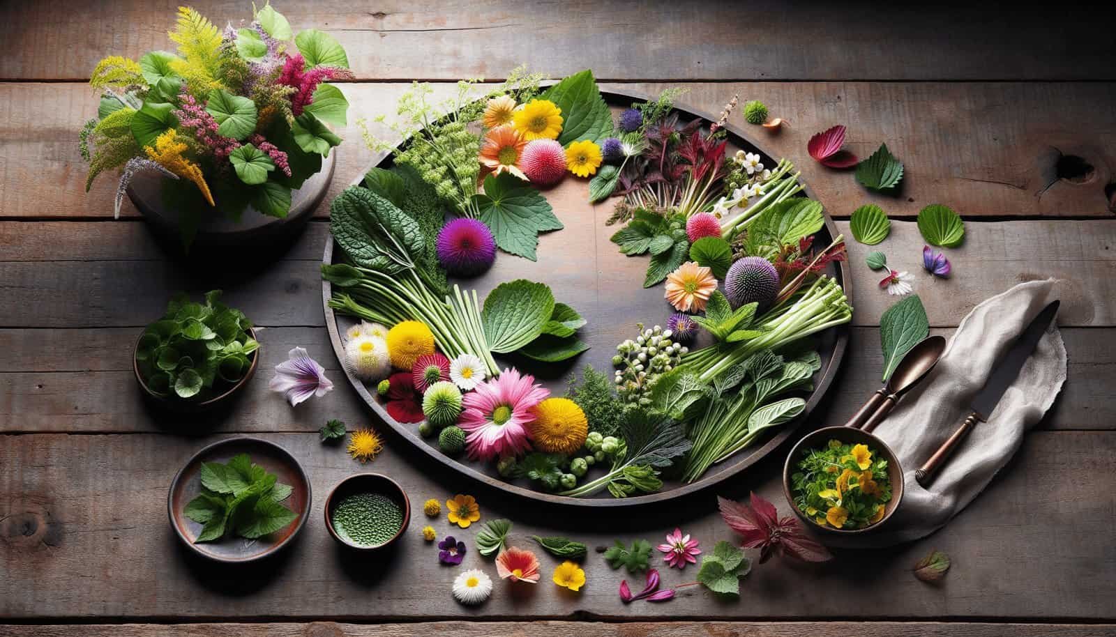 Can You Share Innovative Ways To Use Korean Herbs And Edible Flowers In ...