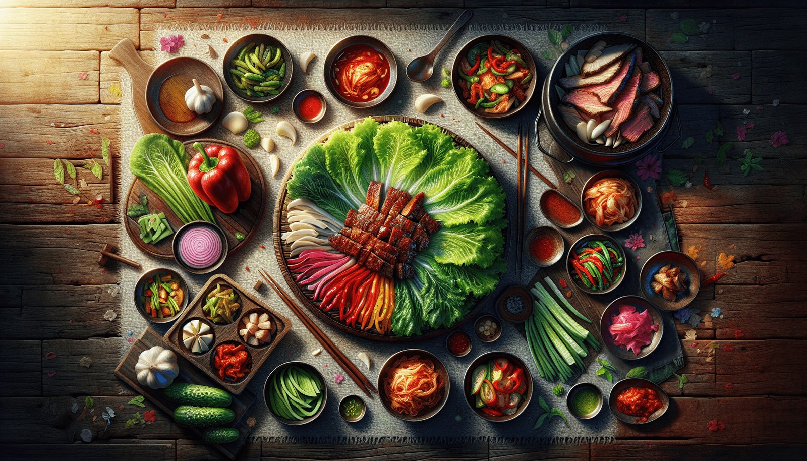 How Does The Concept Of “ssam” Influence The Way Certain Korean Dishes Are Enjoyed?