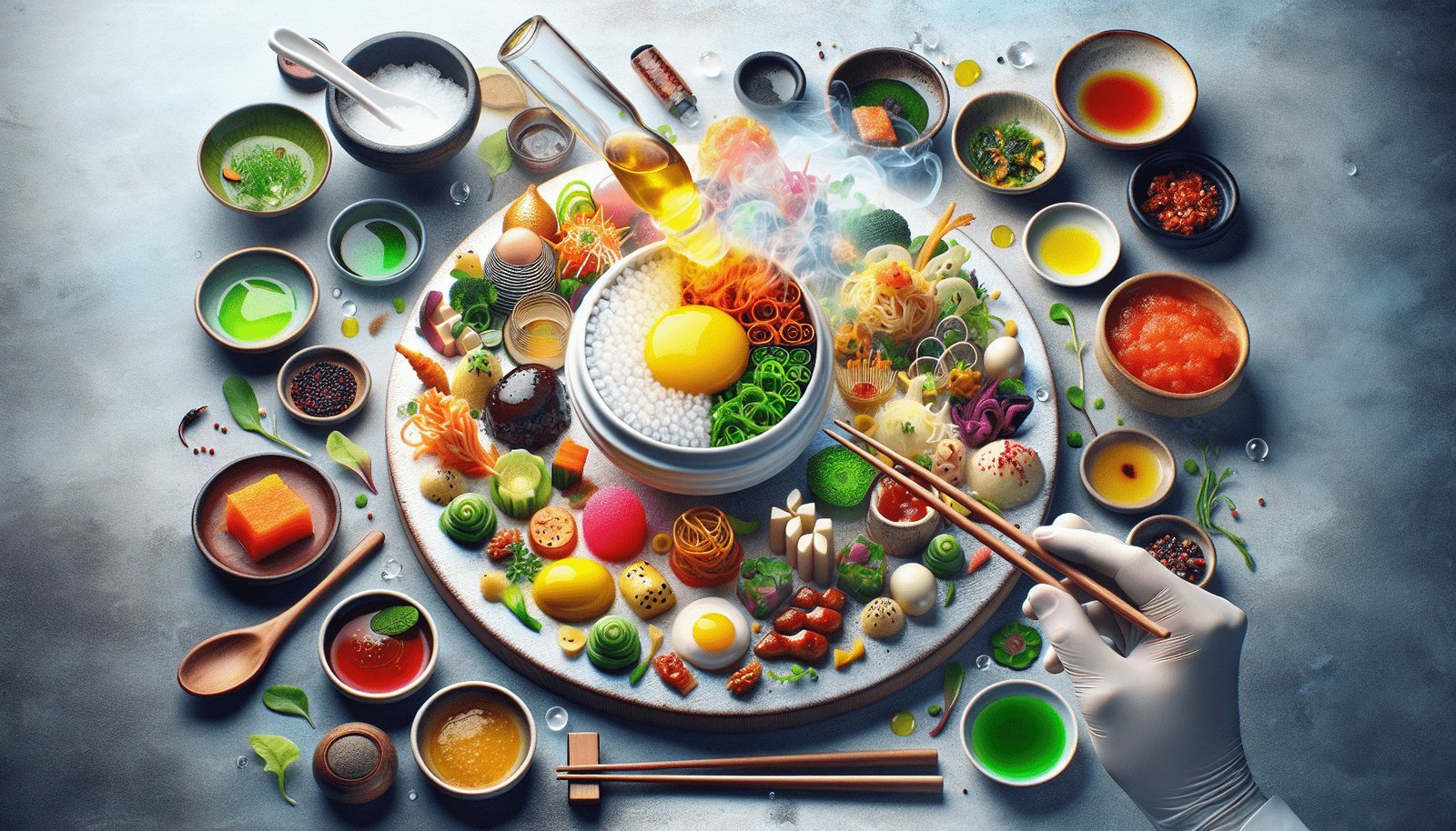 How Are Chefs Exploring The Use Of Molecular Gastronomy In Korean Cuisine?